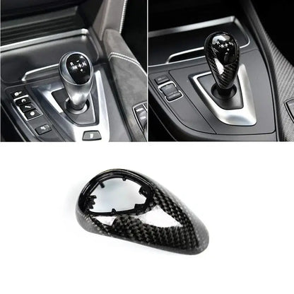 Carbon Fiber Gear Shift Knob Cover