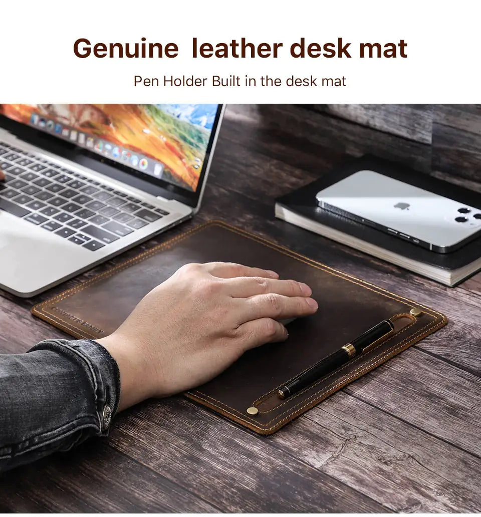 Genuine Leather Mouse Pad