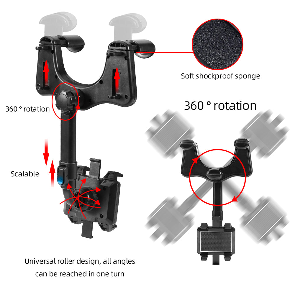 360° Rotatable Phone Car Holder