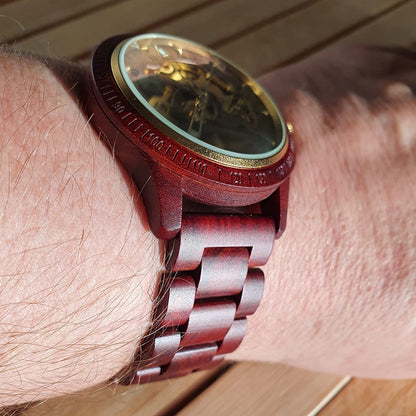 Wooden Mechanical Watch