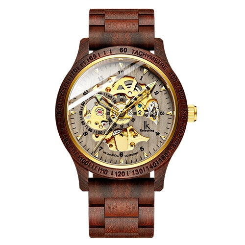 Wooden Mechanical Watch